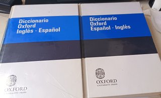 Diccionario Oxford.  inglés-español; español-inglé
