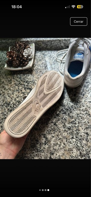 Tenis Nike Blancos y Azules