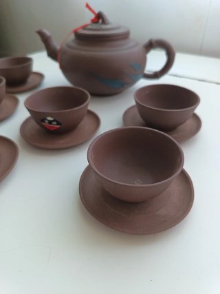 Juego de té chino de terracota