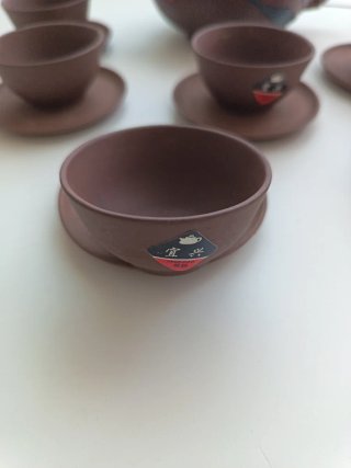 Juego de té chino de terracota