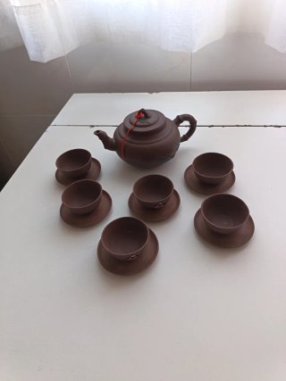 Juego de té chino de terracota