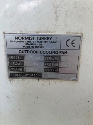Ventilador Industrial Metálico