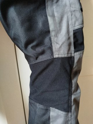 Pantalón Moto Hombre negro gris XS
