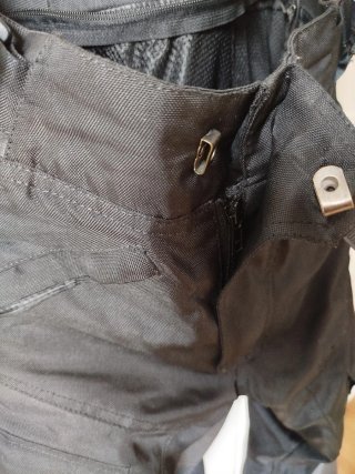 Pantalón Moto Hombre negro gris XS