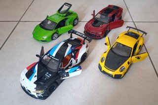 Coches metálicos de juguete - Lote