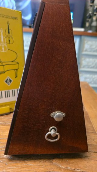 Metrónomo Wittner 810 Sistema Mälzel (impecable)
