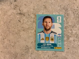 Cromo Messi Panini Inter Miami CF