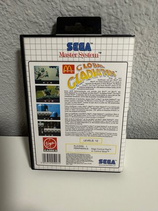 Global Gladiators Master System Sega