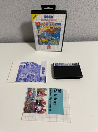 Global Gladiators Master System Sega