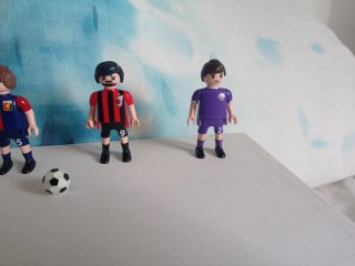 Lote Playmobil Futbolistas Italianos Calcio 2