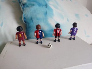 Lote Playmobil Futbolistas Italianos Calcio 2