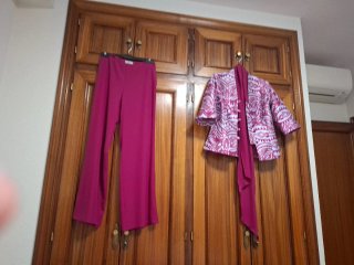 Conjunto fiesta pantalón y chaqueta