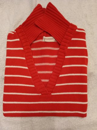 Jersey Ecorpion - M Rayas Rojas