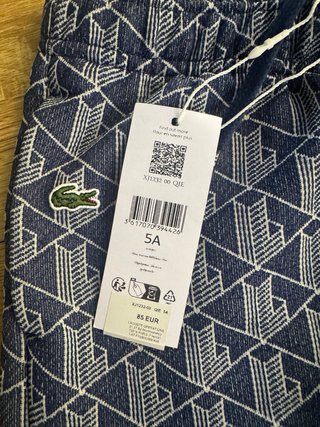 NUEVO - Conjunto Chándal Lacoste Azul y Blanco