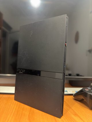 Consola PS2 Slim Negra + 2 Juegos