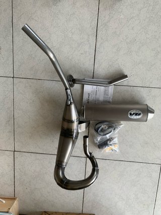 Escape LeoVince V6 TITANIUM Rieju SPYKE 50