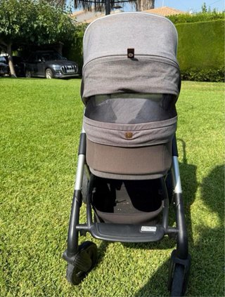 URGE Carro de bebé doble gris. Individual o doble