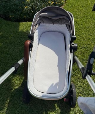 URGE Carro de bebé doble gris. Individual o doble