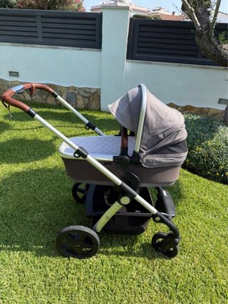 URGE Carro de bebé doble gris. Individual o doble