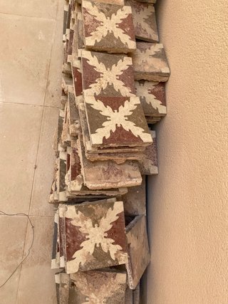 Azulejos suelo hidráulico vintage