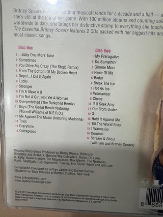 CD Britney Spears - The Essential