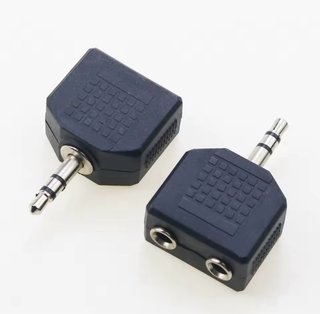 Adaptador Duplicador Jack 3.5mm