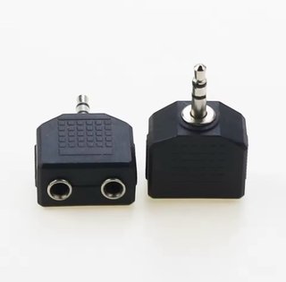 Adaptador Duplicador Jack 3.5mm