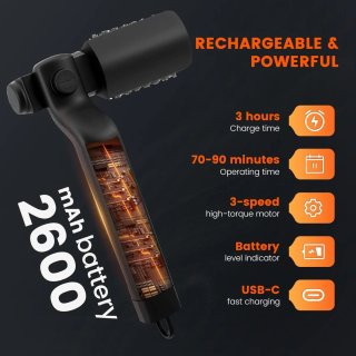 Cepillo Eléctrico Barbacoa Inalámbrico