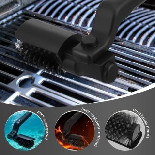 Cepillo Eléctrico Barbacoa Inalámbrico