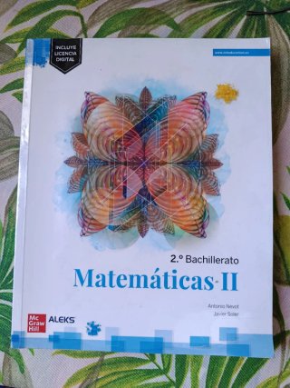 Matemáticas ll 2.º Bachillerato