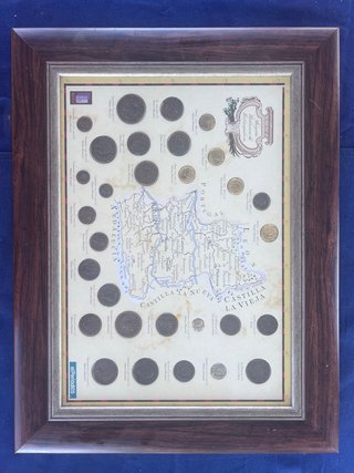 Cuadro Monedas Históricas Extremadura