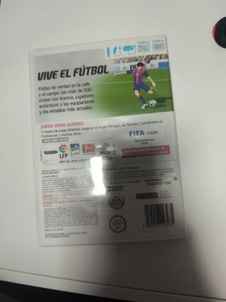 Carcasa y manual FIFA 15 Wii