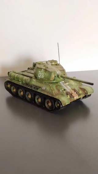 Maqueta Tanque Escala 1:35 T-34-85