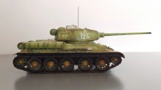 Maqueta Tanque Escala 1:35 T-34-85