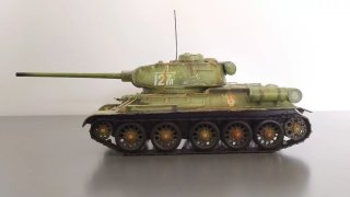 Maqueta Tanque Escala 1:35 T-34-85