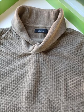 Jersey Cortefiel cuello shawl Talla M