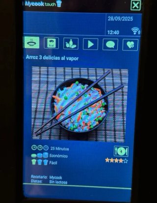 Robot Cocina Taurus Mycook Touch Negro