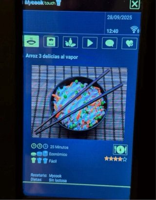 Robot Cocina Taurus Mycook Touch Negro