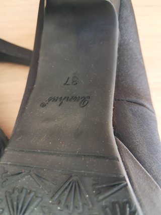 Zapatos de tacón salón raso talla 37