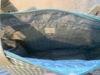 Bolso Carro Vichy Verde Agua Walking mum