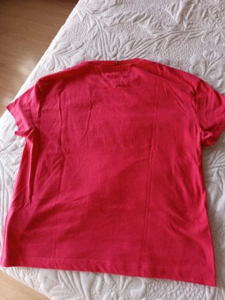 Camiseta Tommy Hilfiger Rosa Mujer