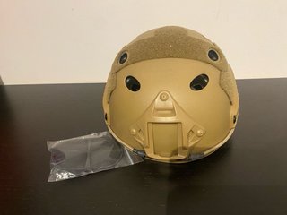 Casco Táctico FAST PJ + Gafas Airsoft