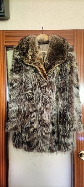 Chaquetón de piel auténtica