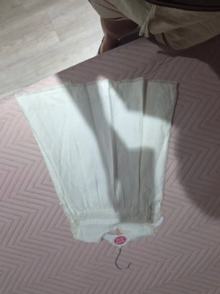 Vestido de bautizo con braguita