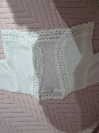 Vestido de bautizo con braguita
