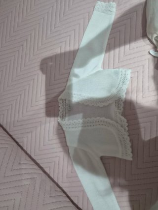 Vestido de bautizo con braguita