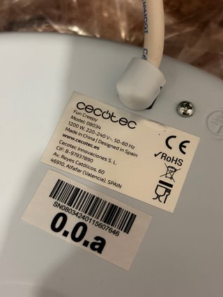 Cecotec Fun Crepy Máquina Crepes 1200W