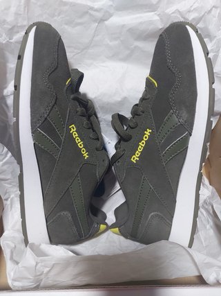Zapatillas Reebok Royal Glide Verde y Amarillo