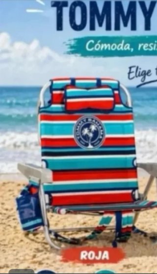 Pack 2 Sillas Playa Tommy Bahama