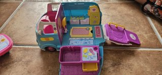 Ambulancia de Mascotas Pinypon + 3 Figuras